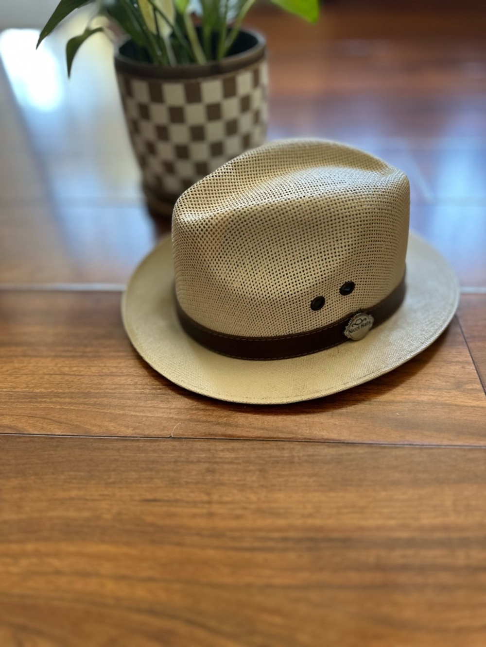 Nicol Hat International Cream Fedora